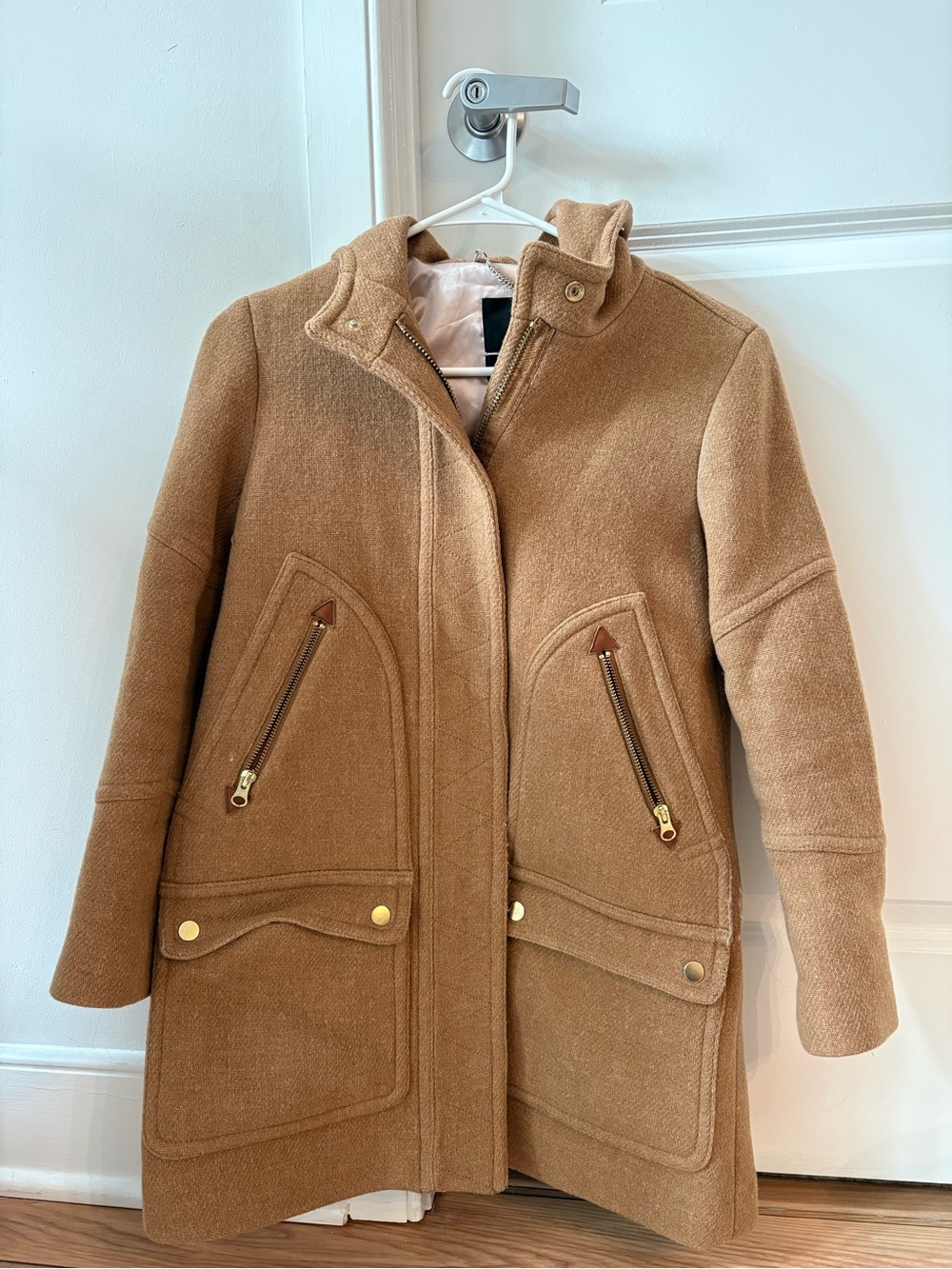 J. Crew chateau parka in Italian stadium-cloth